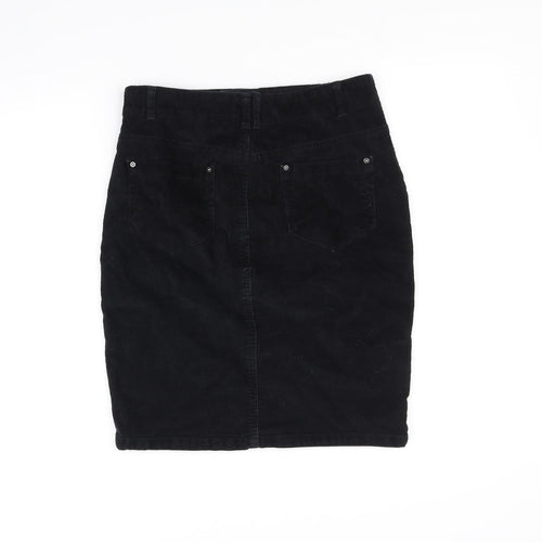 TU Womens Black   A-Line Skirt