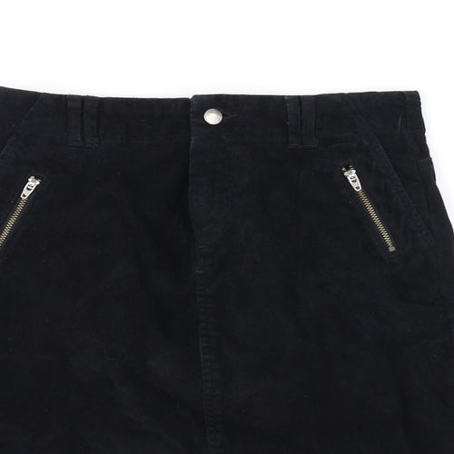 TU Womens Black   A-Line Skirt