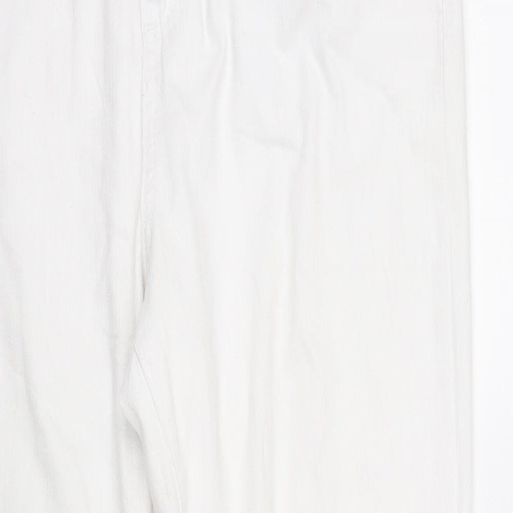 Per Una Womens White   Straight Jeans Size 12 L31 in