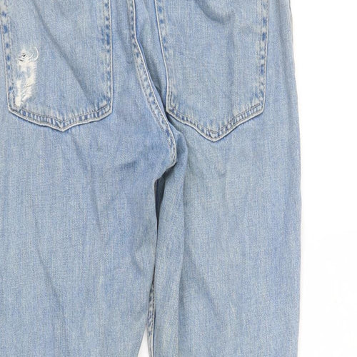 Topahop Womens Blue   Straight Jeans Size 26 in L32 in