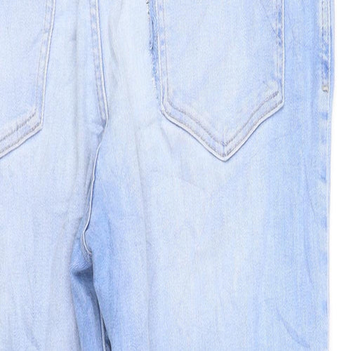 M&S Collection Womens Blue   Straight Jeans Size 12 L32 in