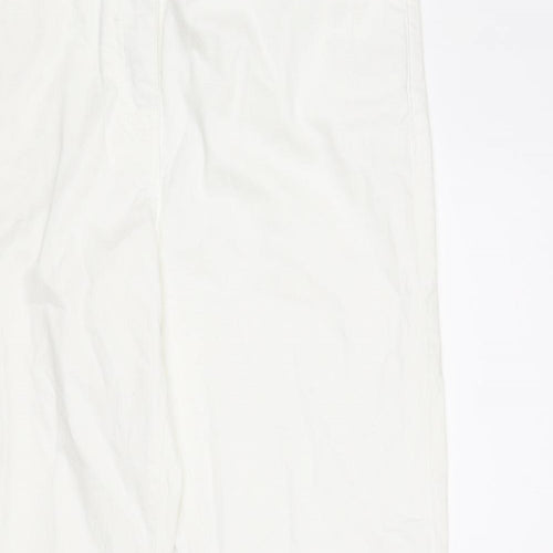 angel spirit Womens White   Mom Jeans Size 16 L30 in
