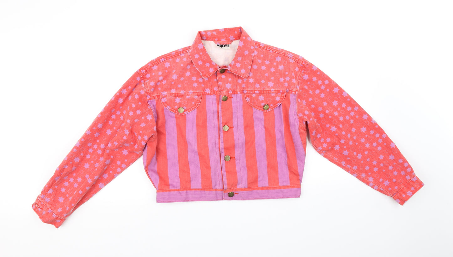 George Womens Pink   Basic Button-Up Size M