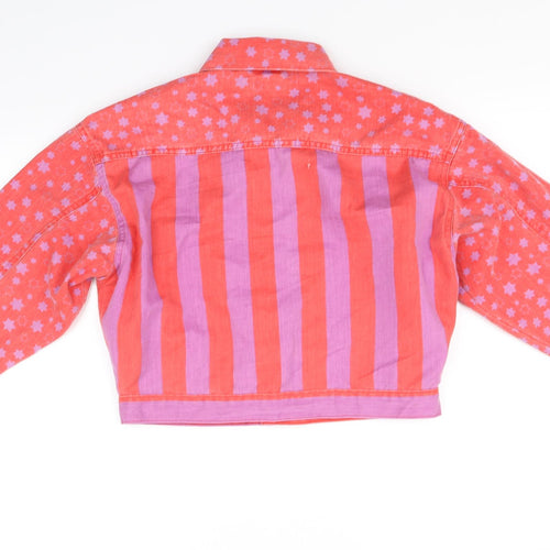George Womens Pink   Basic Button-Up Size M