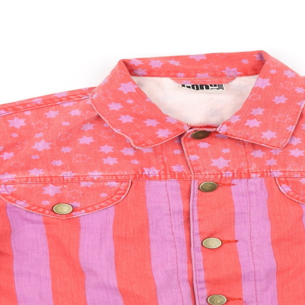 George Womens Pink   Basic Button-Up Size M