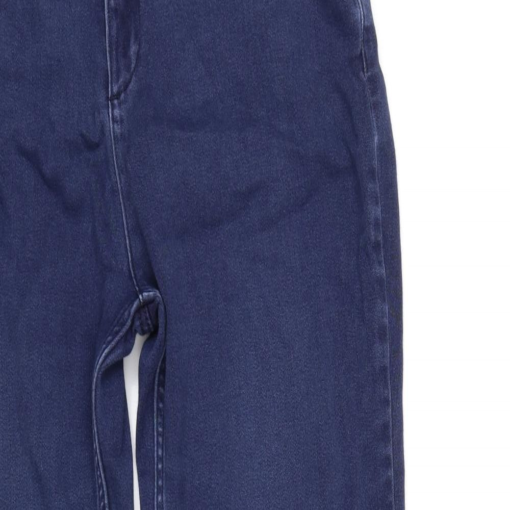 NEXT Womens Blue   Straight Jeans Size 14 L33 in
