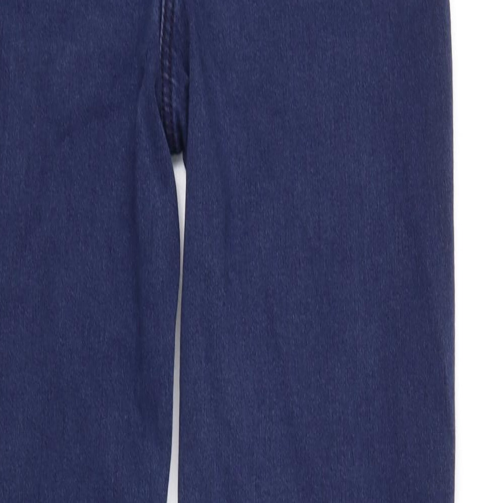 NEXT Womens Blue   Straight Jeans Size 14 L33 in