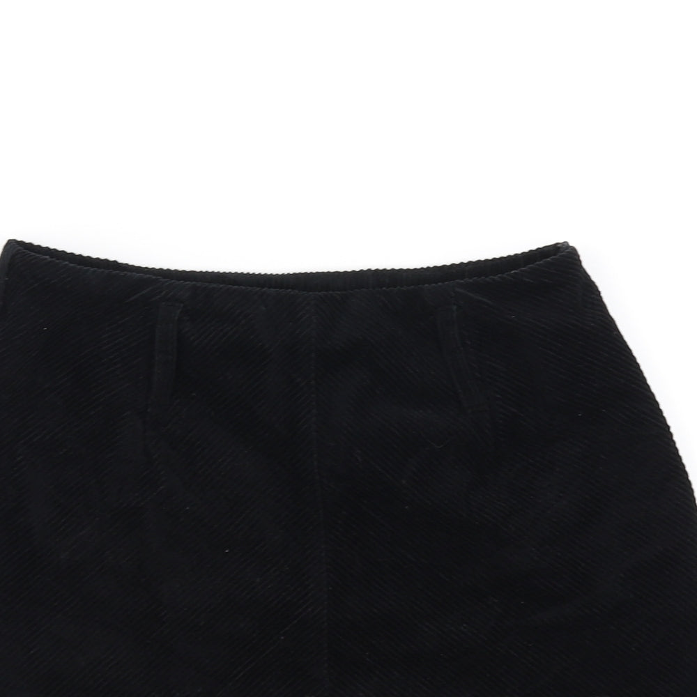 deniem & co Womens Black   A-Line Skirt Size 8