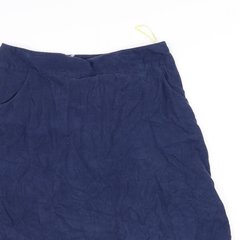Seasalt Womens Blue   A-Line Skirt Size 12