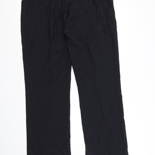 Preworn Womens Black   Trousers  Size 18 L38 in