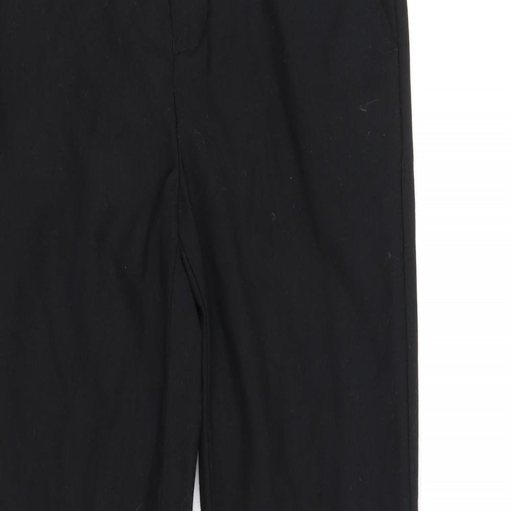 John Lewis Womens Black   Trousers  Size 12 L30 in