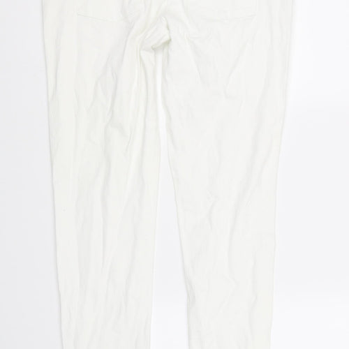 deniem & co Womens White   Straight Jeans Size 14 L28 in