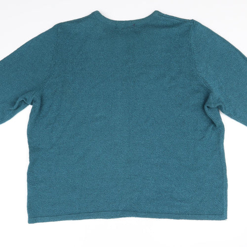 Preworn Womens Green   Pullover Jumper Size XL