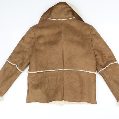 M&S Collection Womens Beige   Jacket Coat Size 14