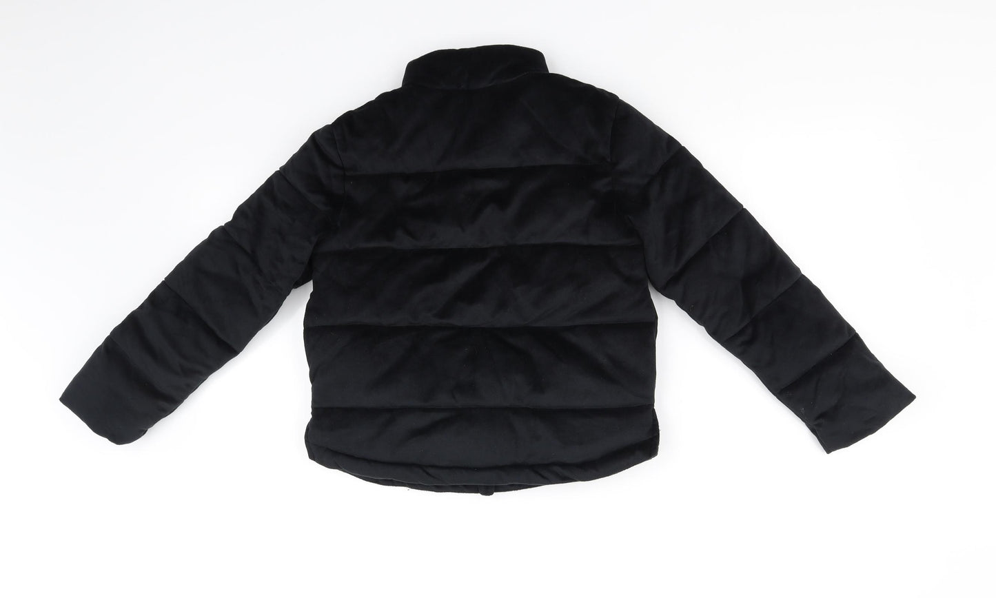 TU Girls Black   Jacket Coat Size 7-8 Years