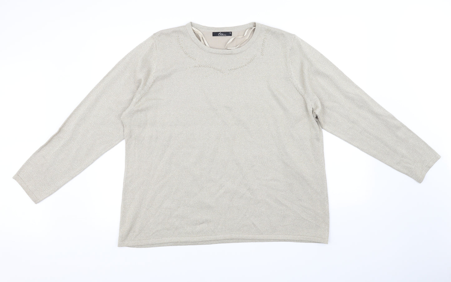 BLM Womens Gold   Pullover Jumper Size XL