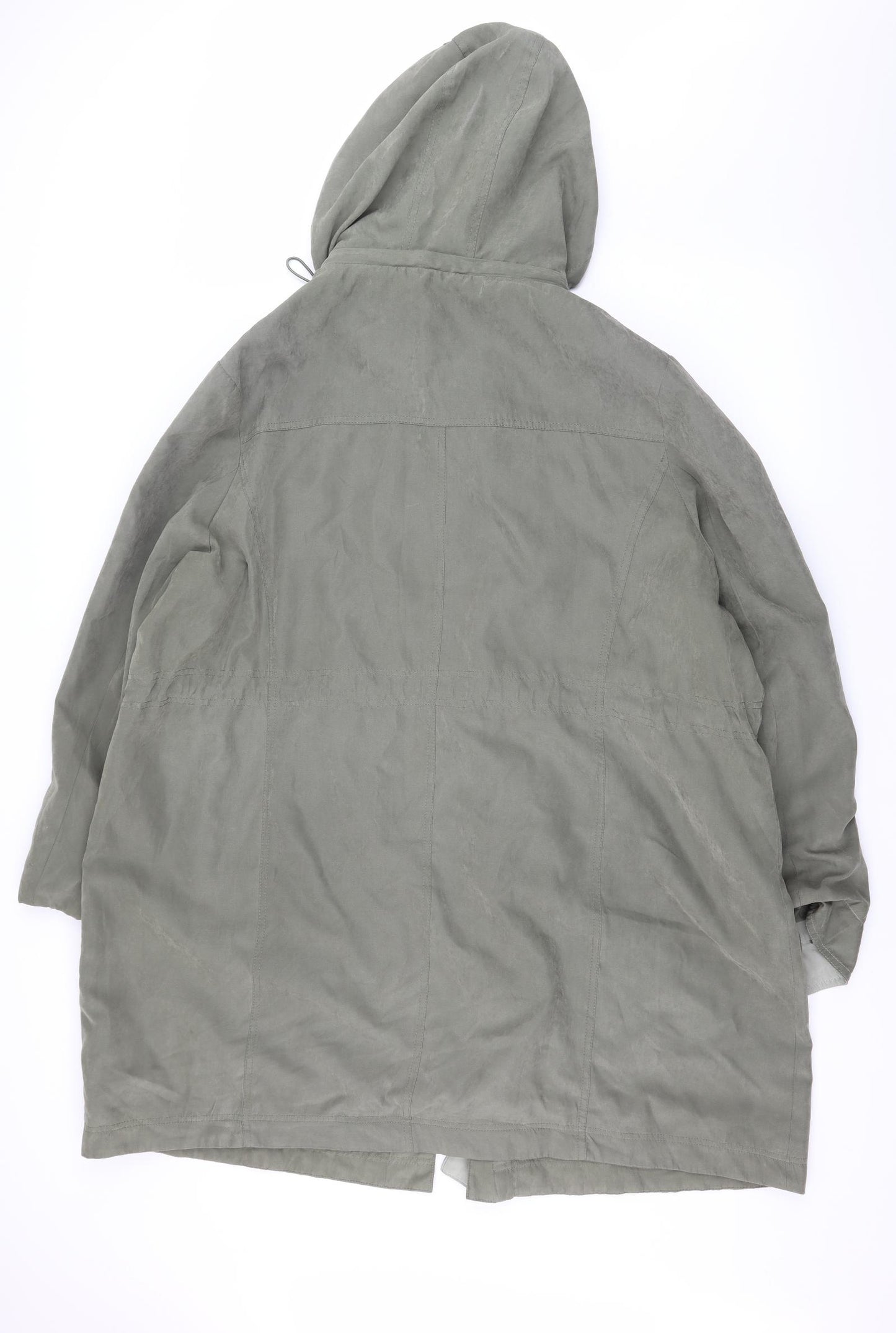 Bonmarché Womens Green   Parka Coat Size XL