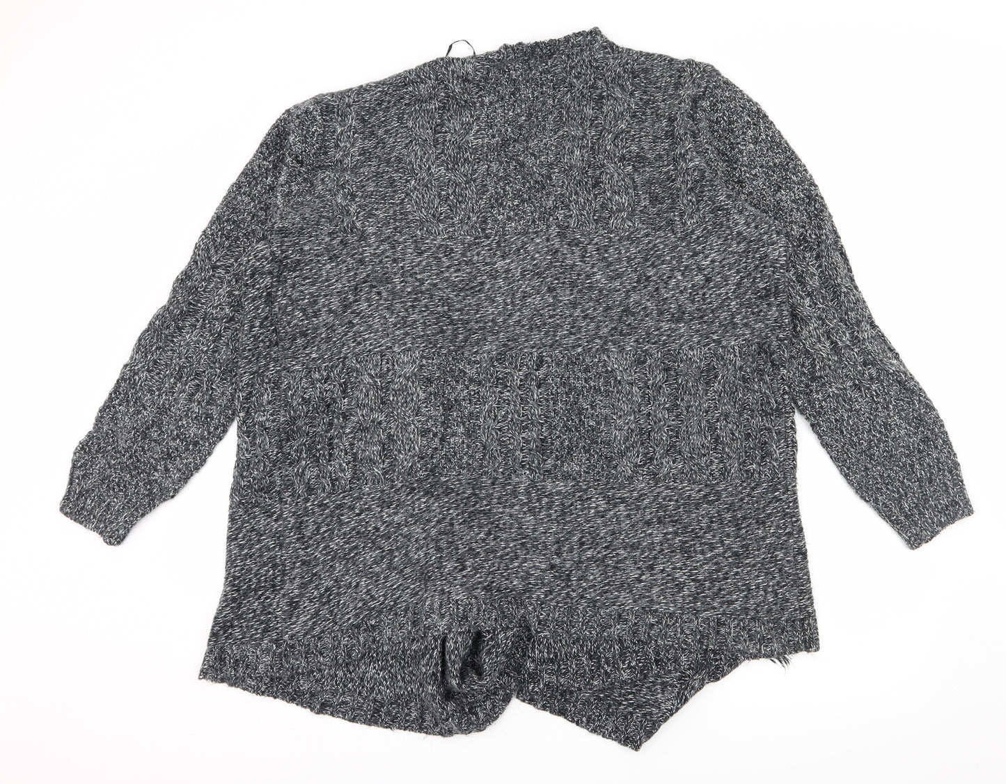 NEXT Womens Grey  Knit Cardigan Jumper Size L