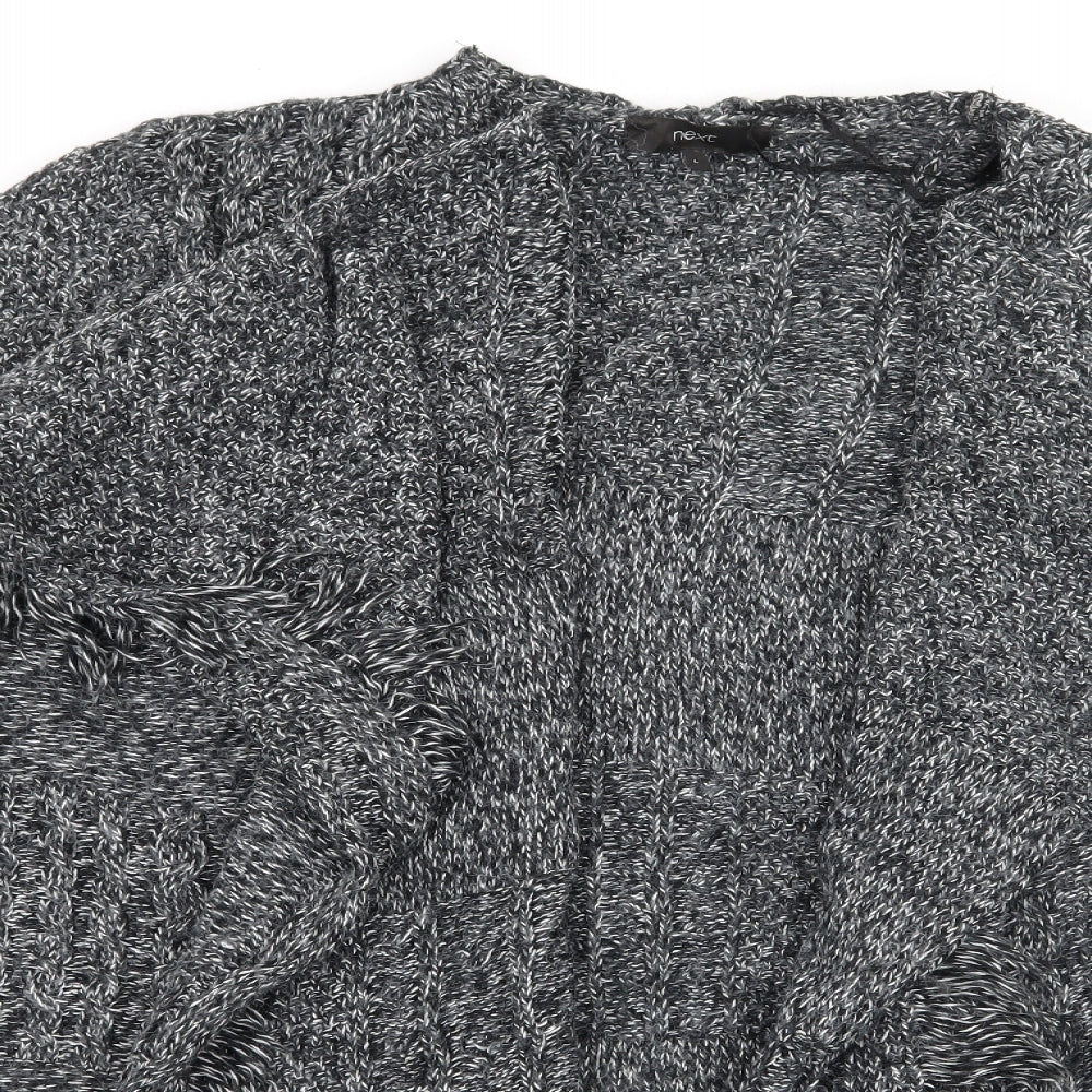 NEXT Womens Grey  Knit Cardigan Jumper Size L