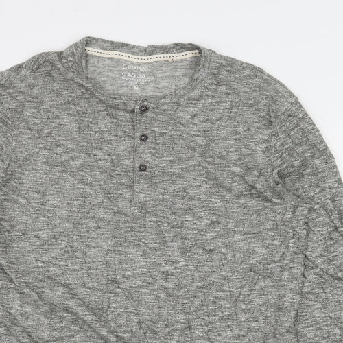 George Mens Grey  Jersey  T-Shirt Size M