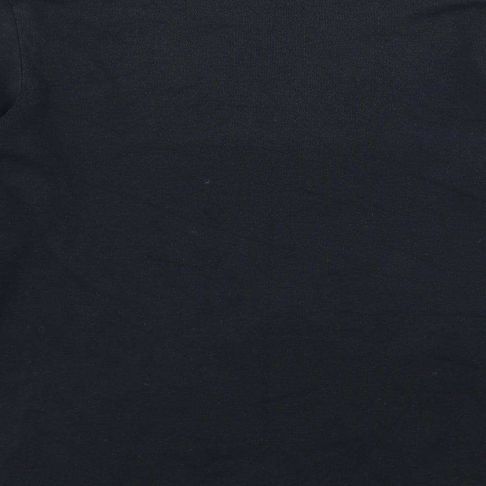 Marks and Spencer Womens Black  Jersey Basic T-Shirt Size 14