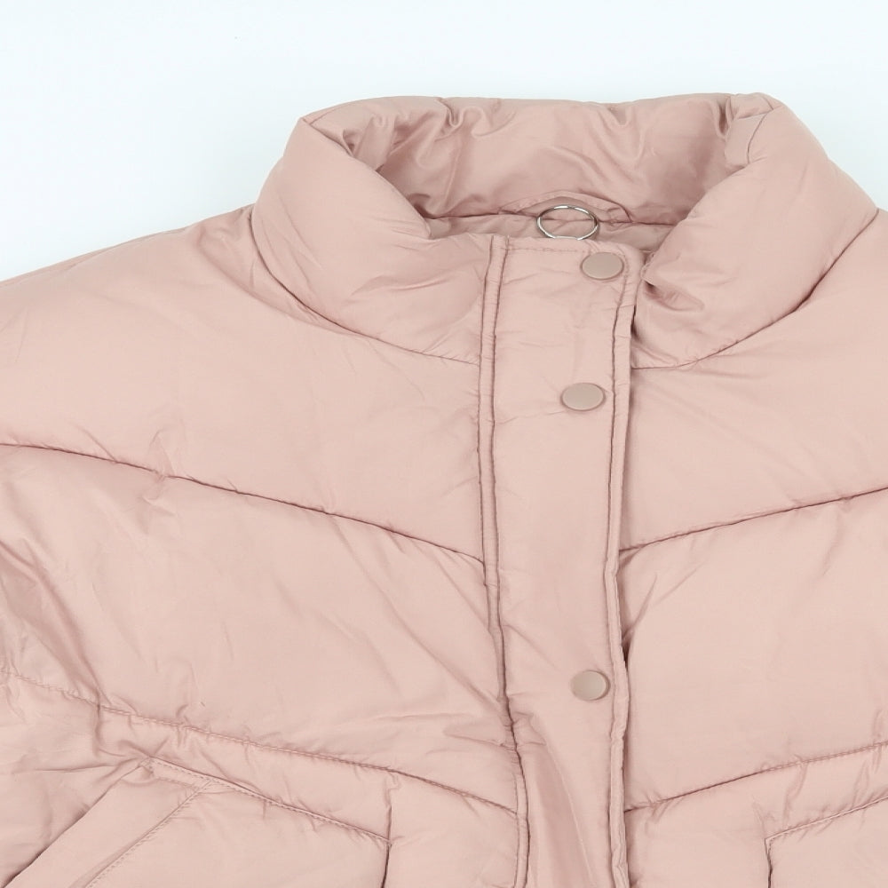 Primark Womens Pink   Puffer Jacket Jacket Size 12