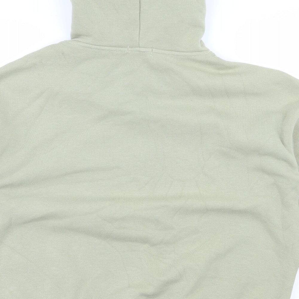 Milk Rabbit Womens Green  Jersey Pullover Hoodie Size S  - Animal Friends