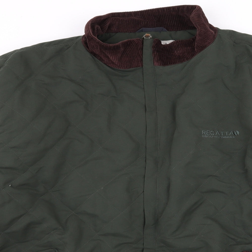 Regatta Womens Green   Overcoat Coat Size 2XL