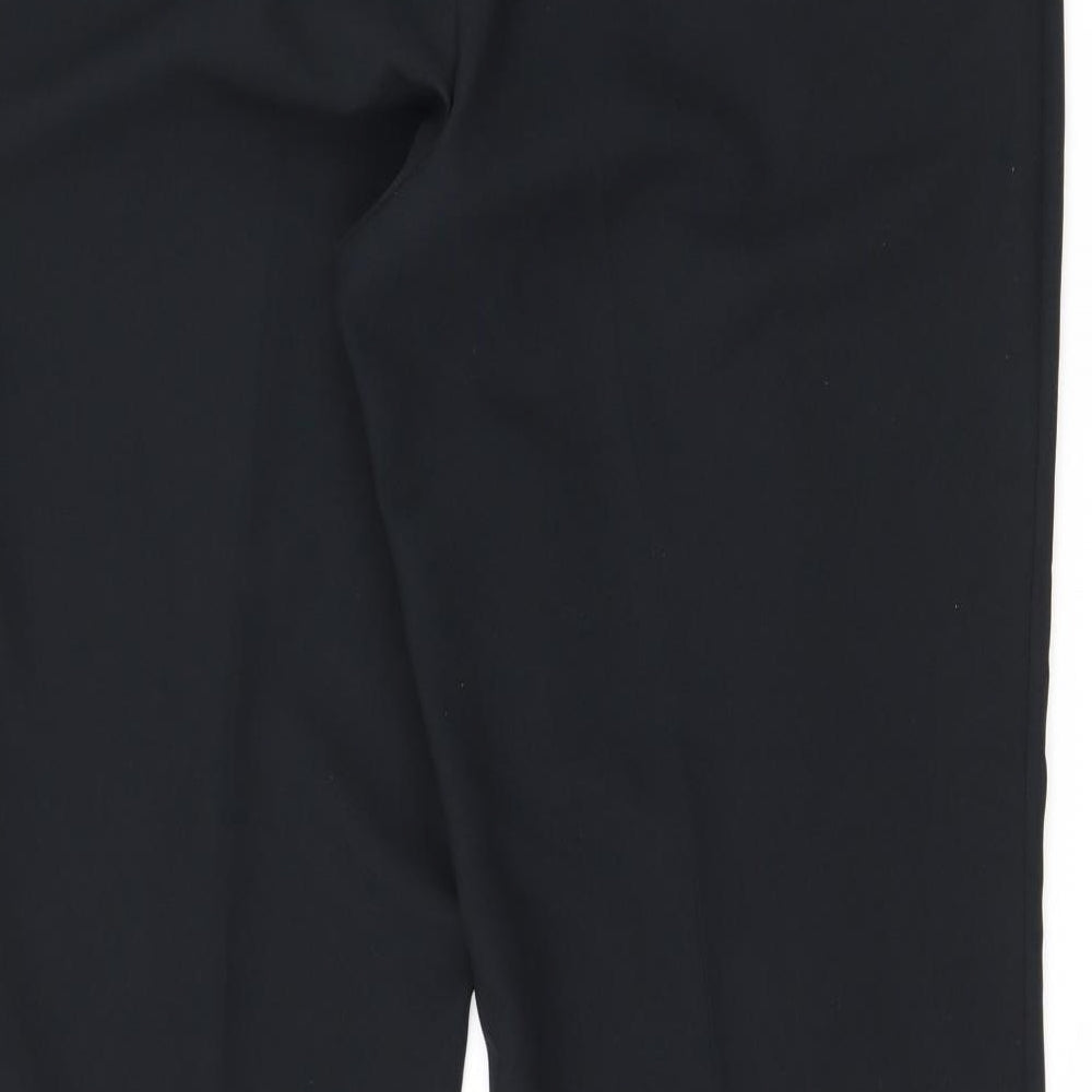 M&Co Womens Black   Trousers  Size 14 L27 in