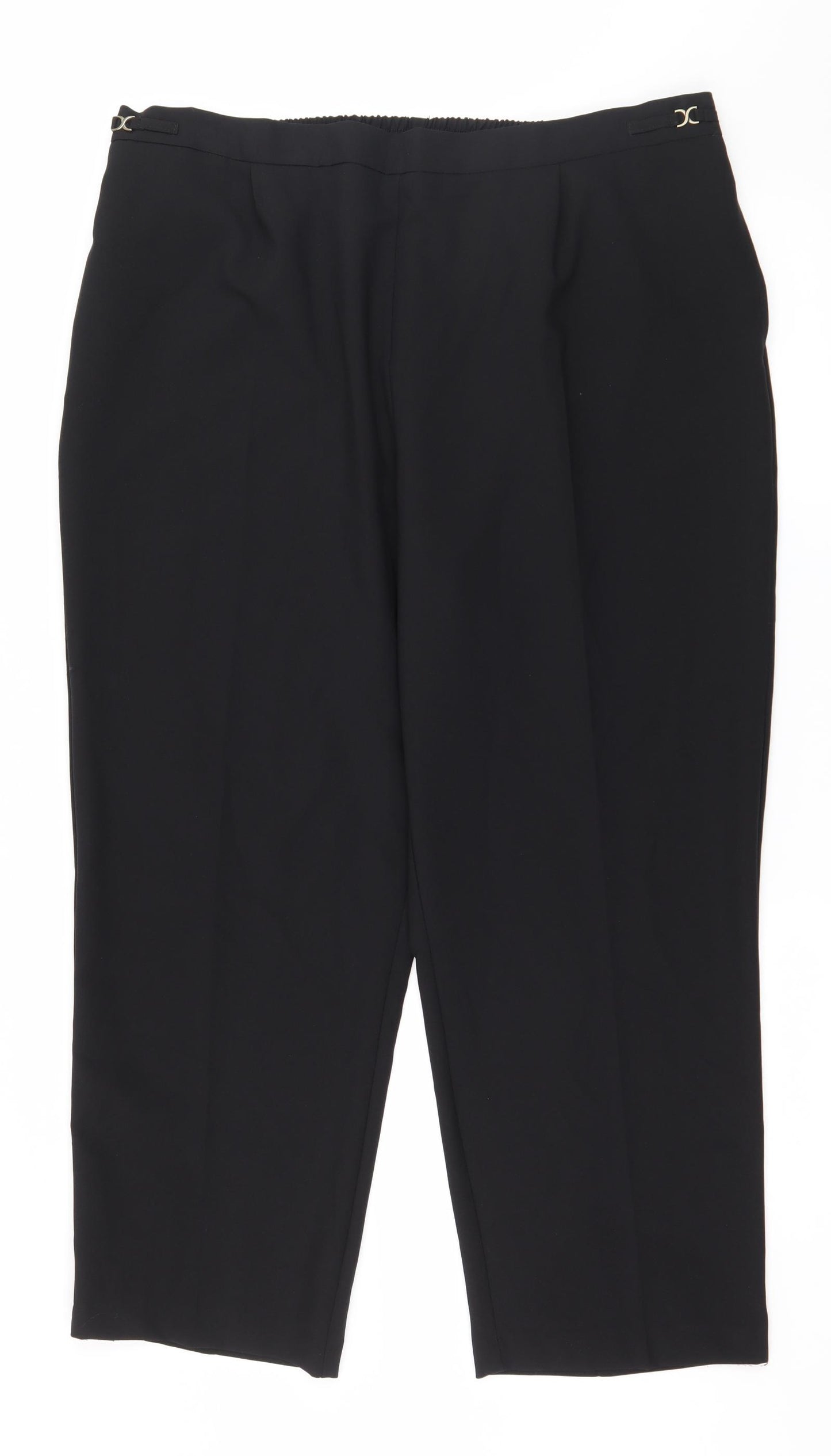 Bonmarché Womens Black   Trousers  Size 22 L26 in
