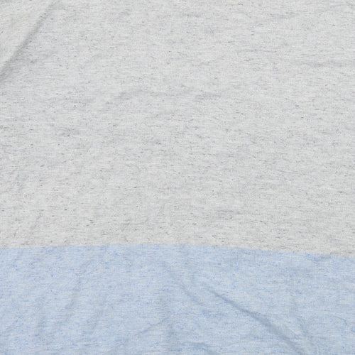 Fat Face Womens Grey Striped Jersey Basic T-Shirt Size 14