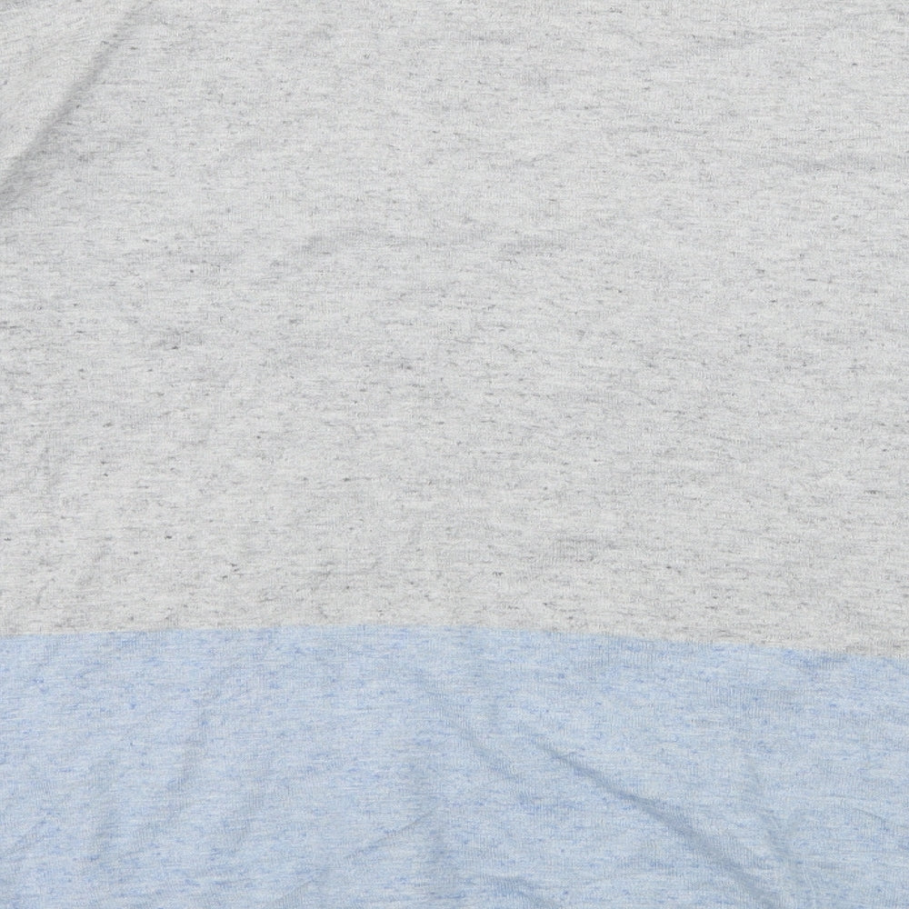 Fat Face Womens Grey Striped Jersey Basic T-Shirt Size 14