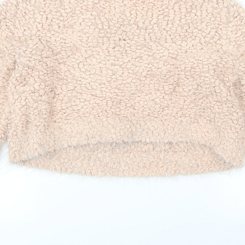F&F Womens Pink  Knit Pullover Jumper Size 6