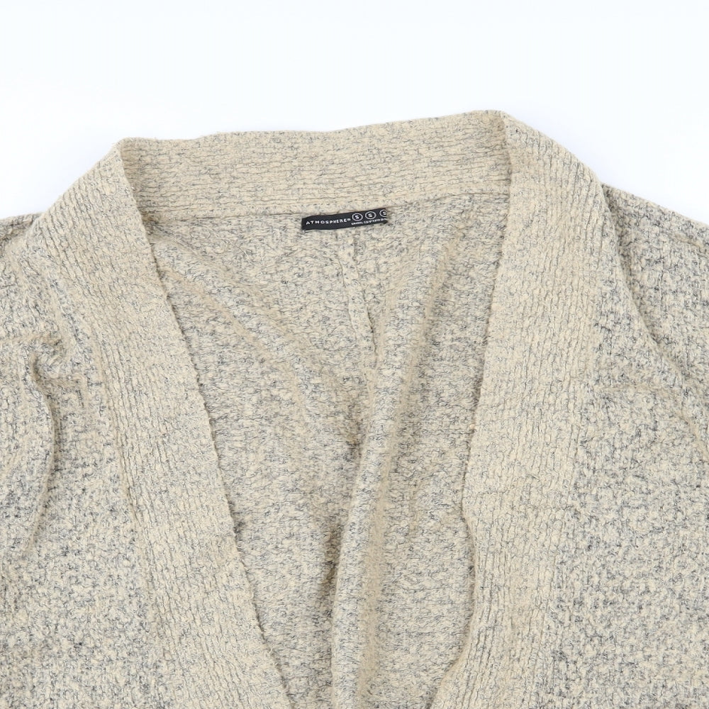 Atmosphere Womens Beige  Knit Cardigan Jumper Size S