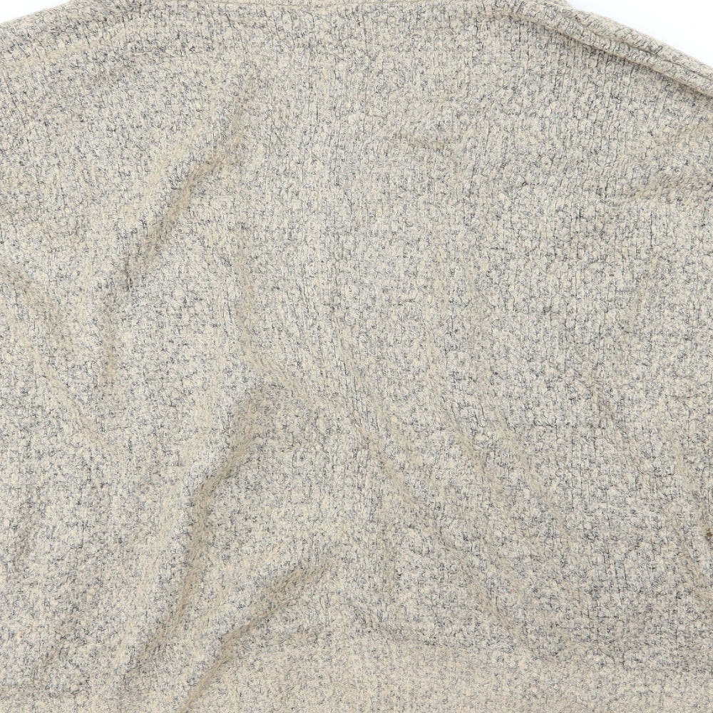 Atmosphere Womens Beige  Knit Cardigan Jumper Size S