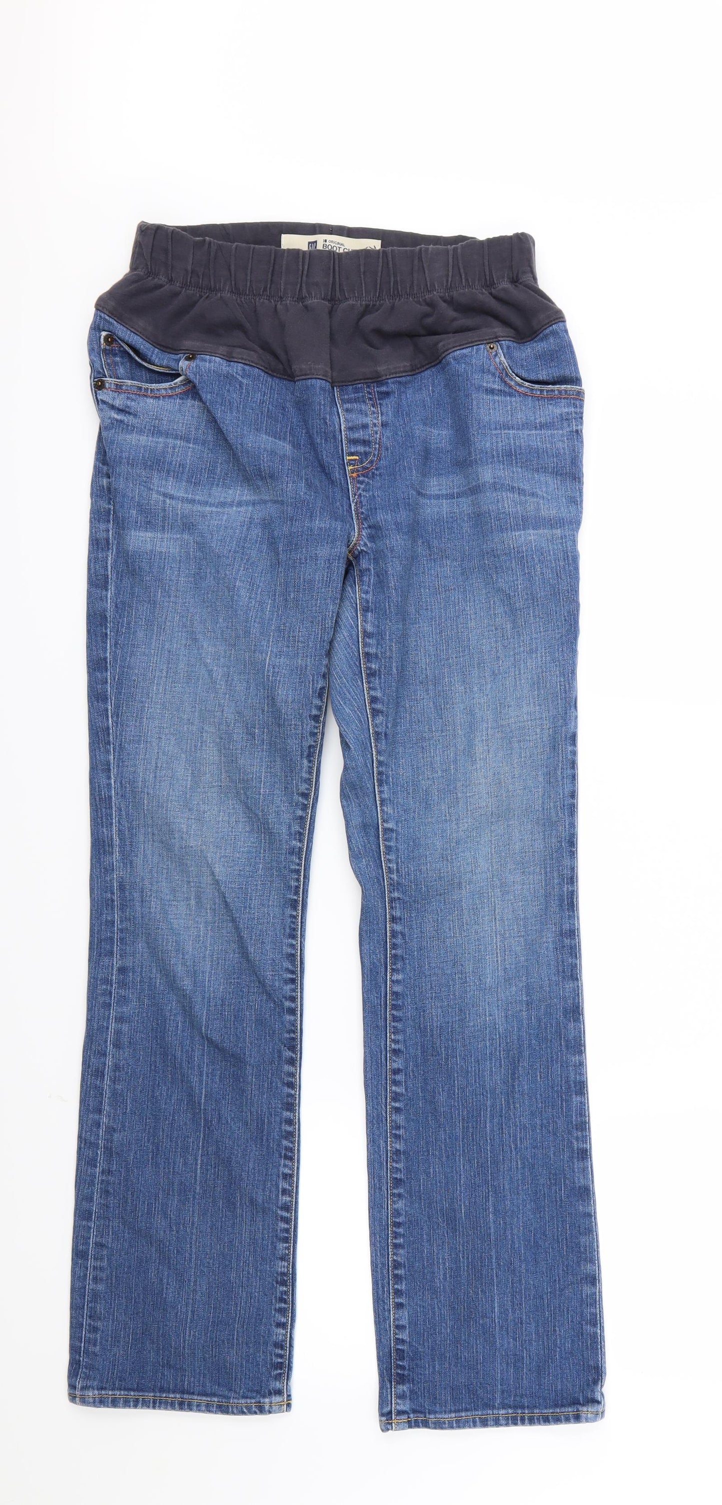 Gap Womens Blue  Denim Straight Jeans Size 6 L30 in