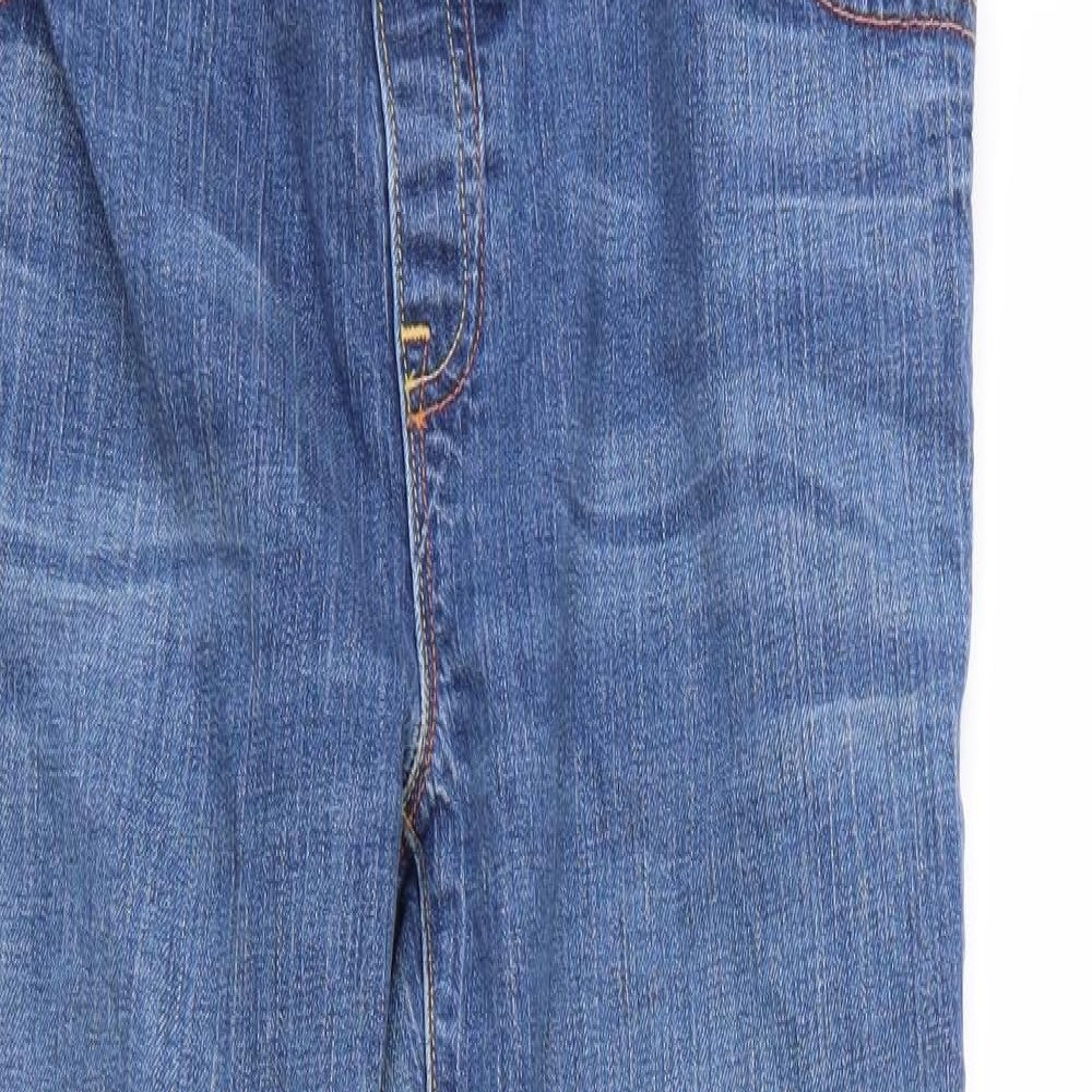 Gap Womens Blue  Denim Straight Jeans Size 6 L30 in