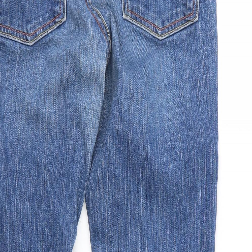 Gap Womens Blue  Denim Straight Jeans Size 6 L30 in