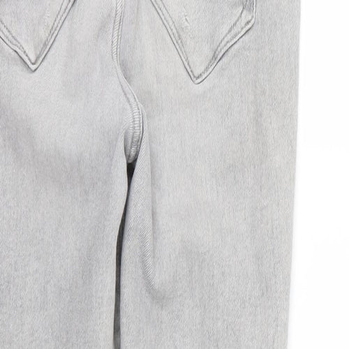 River Island Womens Grey  Denim Skinny Jeans Size 14 L24 in - Molly