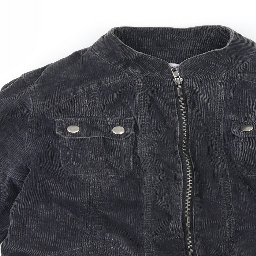 Papaya Womens Grey  Corduroy Jacket  Size 14