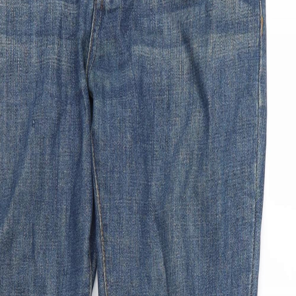 ASOS Mens Blue  Denim Straight Jeans Size 32 L30 in