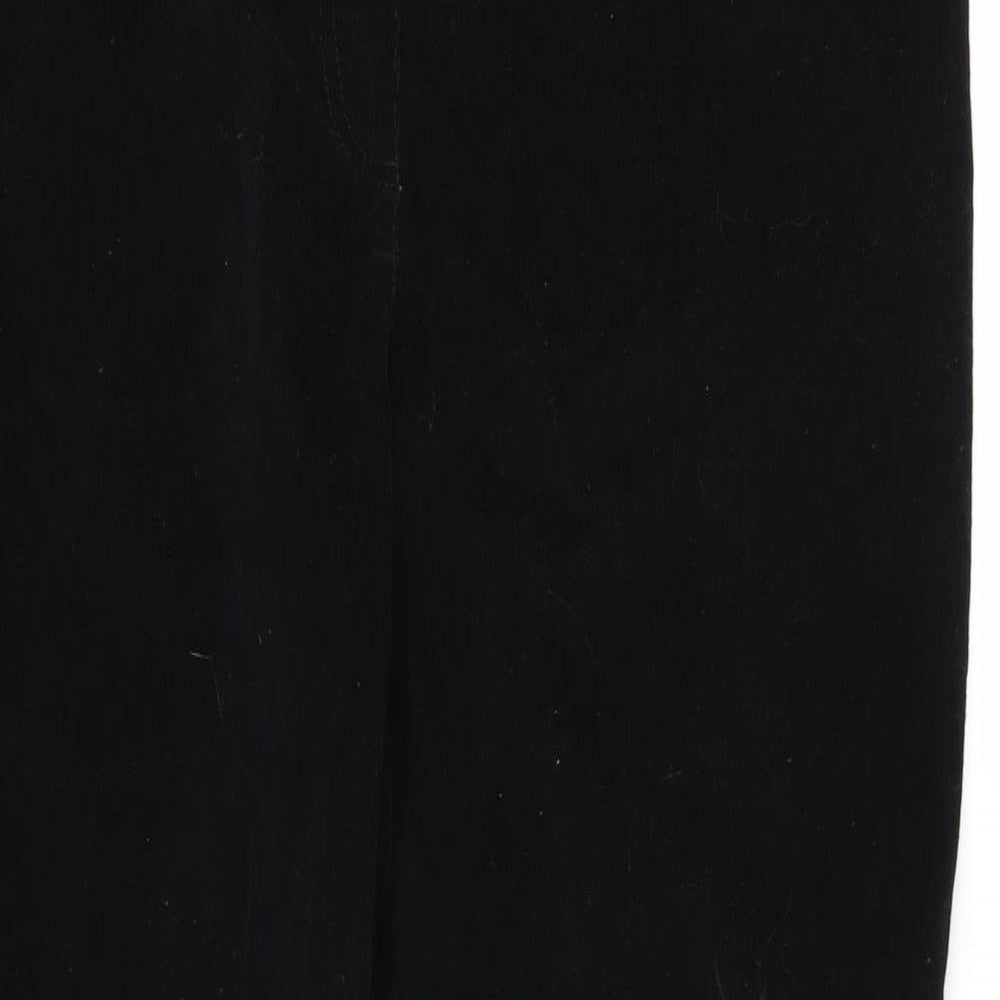 TU Womens Black  Corduroy Bootcut Jeans Size 20 L32 in