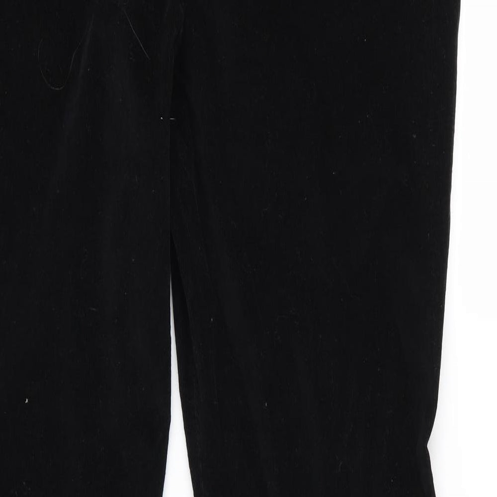 TU Womens Black  Corduroy Bootcut Jeans Size 20 L32 in