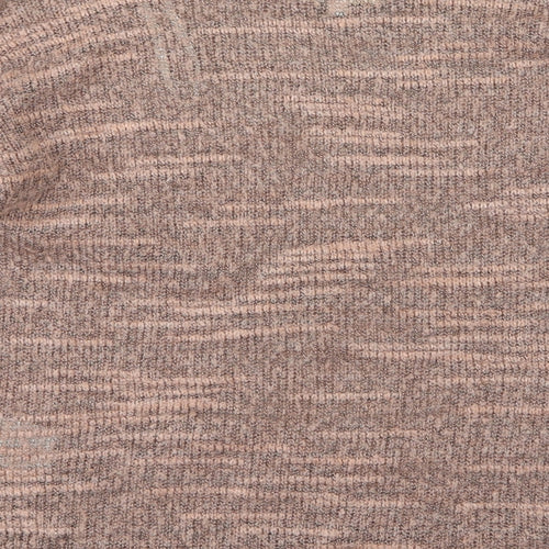 New Look Womens Pink  Knit Pullover Jumper Size 8