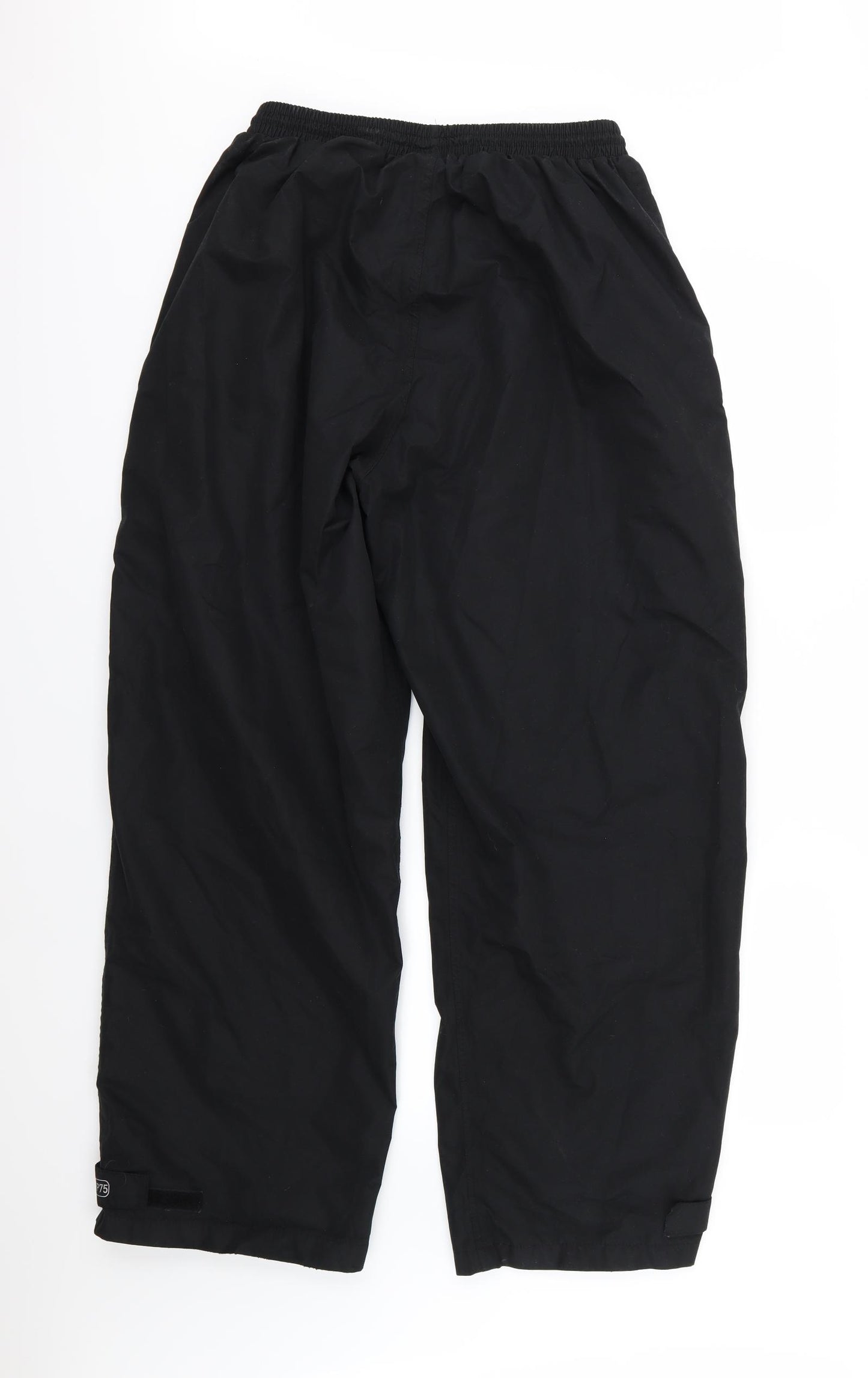 Trespass Mens Black   Rain Trousers Trousers Size 2XL L31 in