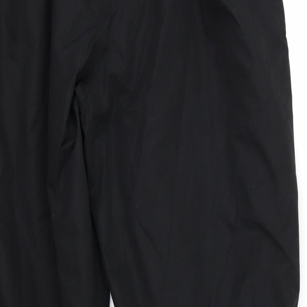 Trespass Mens Black   Rain Trousers Trousers Size 2XL L31 in