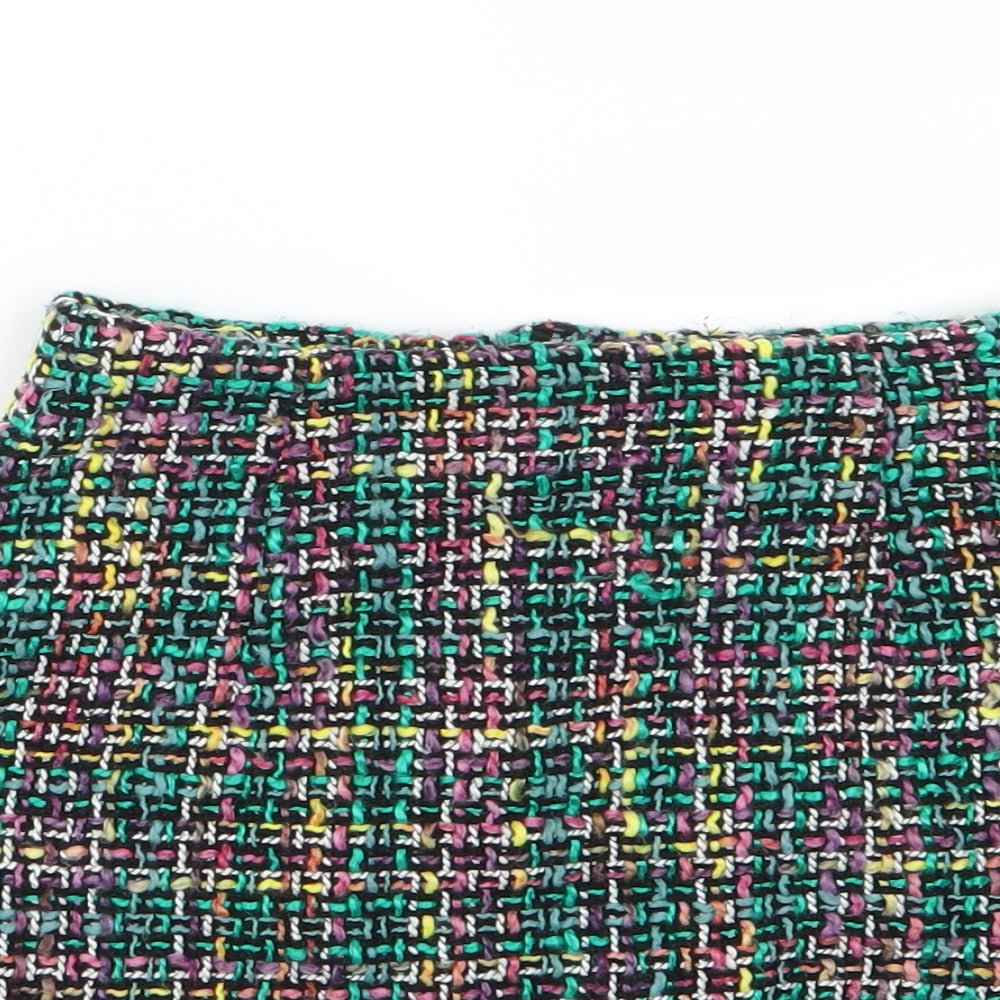 Primark Womens Multicoloured Striped  A-Line Skirt Size 6