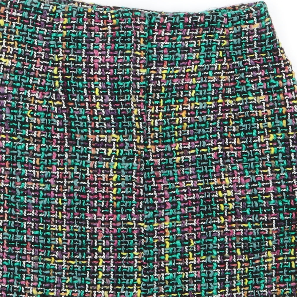 Primark Womens Multicoloured Striped  A-Line Skirt Size 6