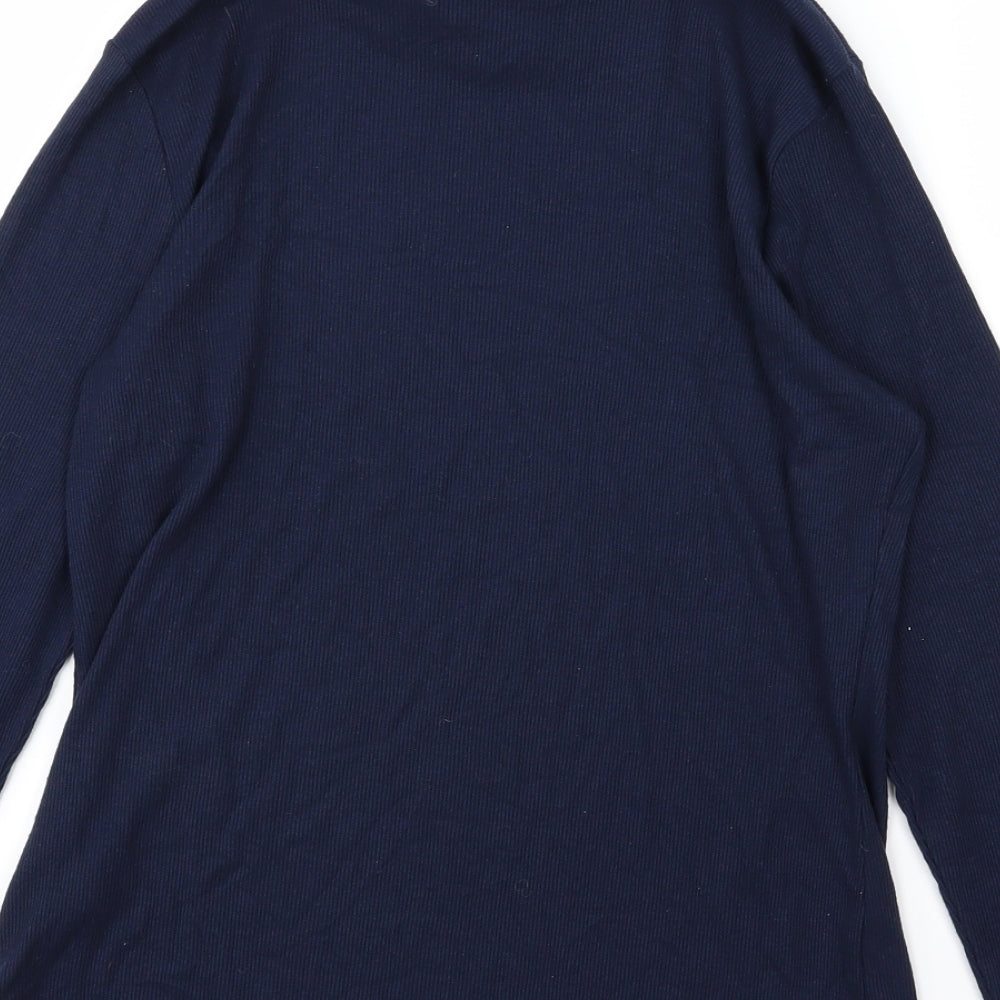 TU Womens Blue  Knit Pullover Jumper Size 12