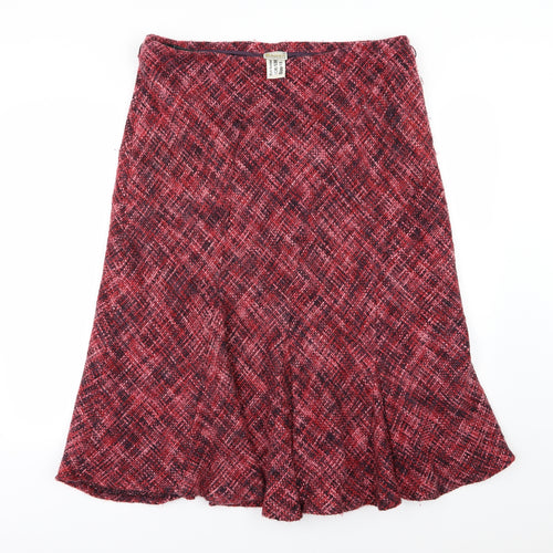 Roman Womens Multicoloured Striped Knit A-Line Skirt Size 18